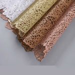 2 Stück Blatt-PVC-hitzebeständiges Tischset für Getränke, Glasuntersetzer, Größe: 37 x 47 cm – Bild 6