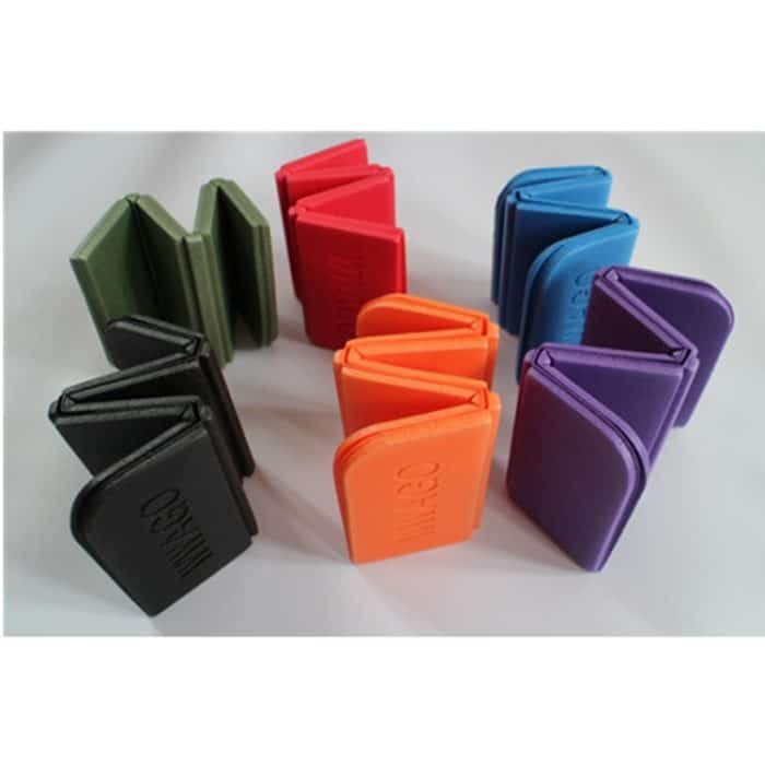 XPE-Ordner, Campingmatte, zusammenklappbar, tragbar, kleines Kissen, feuchtigkeitsbeständig, wasserdicht, verhindert Verschmutzung, Picknickmatte, Strandunterlage, 38.5x27.5cm Army Green, 38.5x27.5cm Black, 38.5x27.5cm Blue, 38.5x27.5cm Fruit Green... – Bild 5