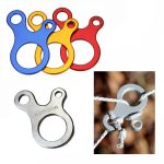 10 PCS Camping Zelt Schnur Seil Verschluss Karabiner Haken Aufhänger Spanner Wind Seil Schnallen, Aluminum alloy buckle(Blue), Aluminum alloy buckle(Golden), Aluminum alloy buckle(Red), Aluminum alloy buckle(Silver)