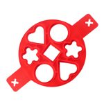 Anpro Antihaft-Kochwerkzeug, Eierring-Hersteller, Eier-Silikonform, Pfannkuchen-Käse-Ei-Kocher, Pfanne, Flip-Küche, Backzubehör, Multiple shapes