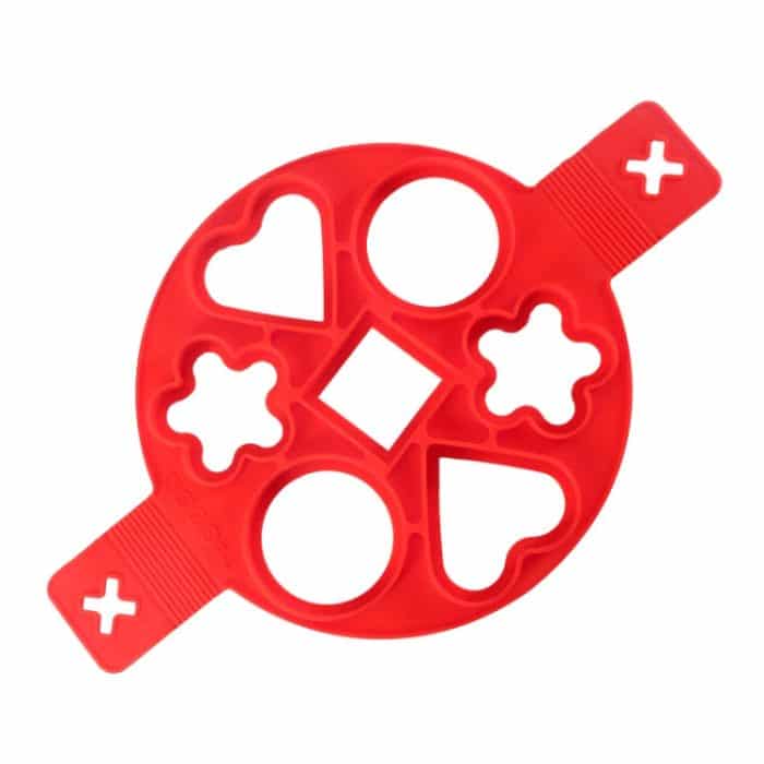 TBD053080901A.jpg Anpro Antihaft-Kochwerkzeug, Eierring-Hersteller, Eier-Silikonform, Pfannkuchen-Käse-Ei-Kocher, Pfanne, Flip-Küche, Backzubehör, Multiple shapes – Bild 1