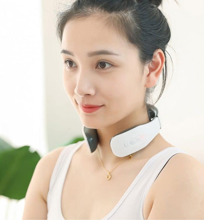 Nackenschutz für Nackenmassagegerät, elektromagnetischer Impuls, Heizung, Battery, Charging, Charging Remote Heating – Bild 4