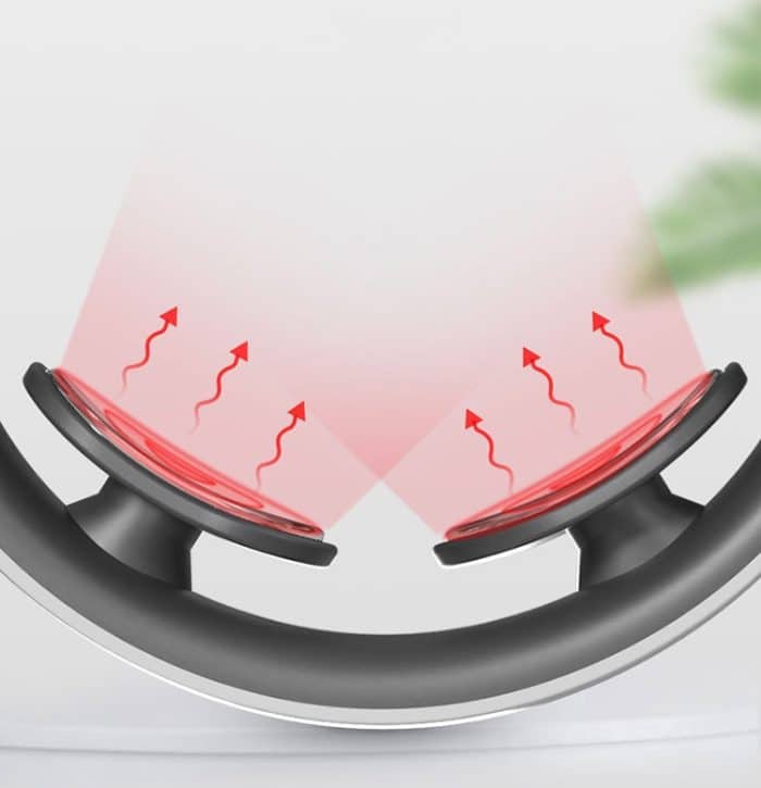 Nackenschutz für Nackenmassagegerät, elektromagnetischer Impuls, Heizung, Battery, Charging, Charging Remote Heating – Bild 9