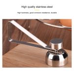 Metall-Ei-Schere, Eier-Topper-Schneider, Schalenöffner, Edelstahl, gekochtes rohes Ei, kreative Küchenwerkzeuge, Egg Topper – Bild 4