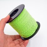 Reflektierende Schnur mit 2,5 mm Durchmesser Winddichte Zeltseilschnur Campingseil Reflektierende Zeltseile, Länge: 50 m – Bild 2