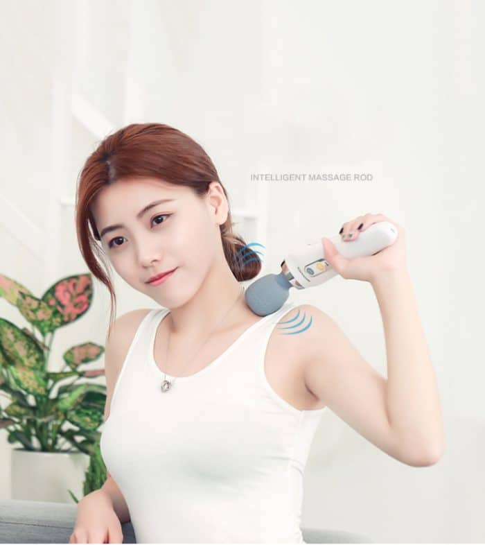 Mini-Massagehammer Multifunktionaler Faszienpistole Hand-Massagehammer – Bild 7