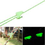 10 PCS Outdoor Luminous Rope Buckle Fluoreszenzzelt Triangle Buckle Alert Reminder Unfallgefahr Zelt Windseileinsteller – Bild 2