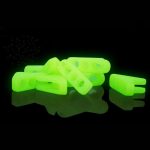 10 PCS Outdoor Luminous Rope Buckle Fluoreszenzzelt Triangle Buckle Alert Reminder Unfallgefahr Zelt Windseileinsteller – Bild 3