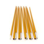2 Stück Outdoor Camping Zelt Pole Aluminiumlegierung Zelt Rod Zelt Unterstützung Pole Zelt Zubehör