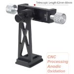 CP-3 Drehen des Ganzmetall-Stativ-Befestigungsclips Handy Live Brackt für 4,5-7,3-Zoll-Telefone – Bild 8