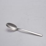 2 PCS Edelstahl Langstiel Eislöffel Suppenlöffel Kaffeedessert Western Food Spoon – Bild 2