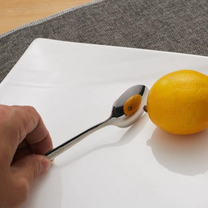 2 PCS Edelstahl Langstiel Eislöffel Suppenlöffel Kaffeedessert Western Food Spoon – Bild 4