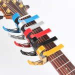 Kunststoff-Gitarren-Kapodaster für 6-saitige Akustik-Klassiker-E-Gitarre, Stimmklemme, Musikinstrumenten-Zubehör, Plastic Guitar Capo – Bild 4
