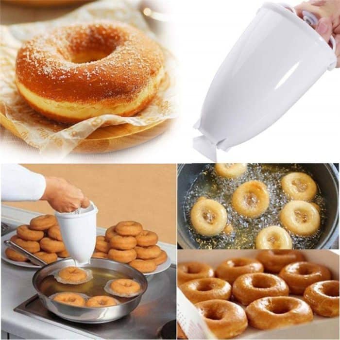 DIY Donut Machen Sie Machine Backwerkzeuge Küche Dessert Gadget – Bild 7