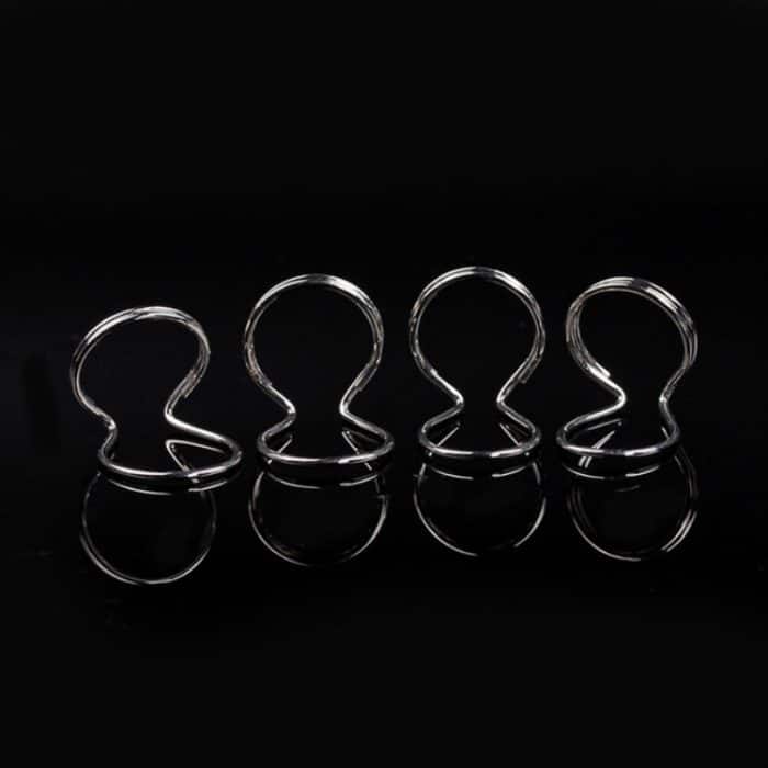 Metall-Federring-Plektrum für Gitarre, Metal Spring Ring Pick – Bild 3