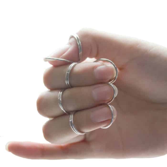 Metall-Federring-Plektrum für Gitarre, Metal Spring Ring Pick – Bild 5