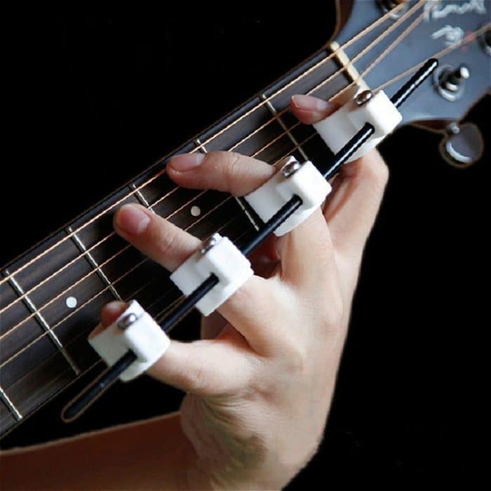Vier-Finger-Finger-Expander für Gitarre, Ukulele, Klavier, zum Üben, Fingerabdeckung, Standard Edition, Standard Bold Edition, Children Edition – Bild 1