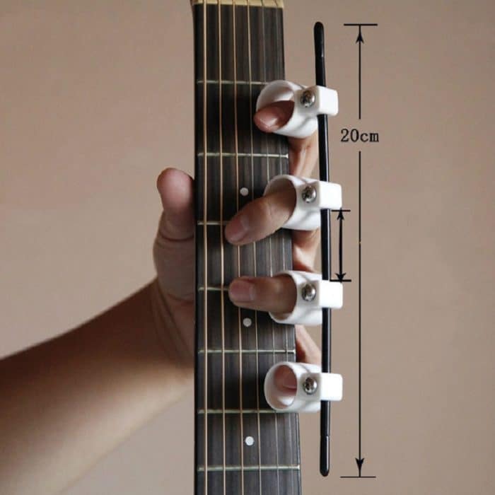 Vier-Finger-Finger-Expander für Gitarre, Ukulele, Klavier, zum Üben, Fingerabdeckung, Standard Edition, Standard Bold Edition, Children Edition – Bild 6
