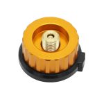 2 PCS Outdoor Camping Wandern Herd Brenner Adapter Split Typ Ofen Konverter Stecker Auto-off Gas Patrone Tank Zylinder adapter