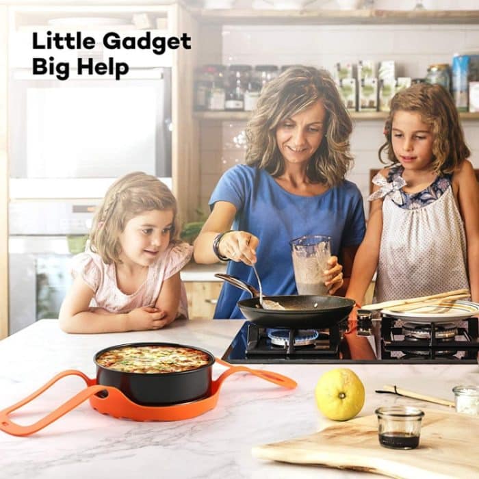 2 Stück Silikon-Dampfgarer, Eierkocher, Silikon-Dampfkorb, 8 Inches, 6.5 Inches – Bild 9