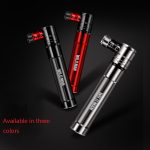 WILD MAN Mountain Road Bike Tragbare Fahrradpumpe US und French Mouth Universalpumpe Mini-Basketball-Fußballpumpe, GK8 (Red), GK8 (Black), GK8 (Silver) – Bild 7