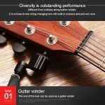 Gitarrensaiten-Wechselwerkzeug-Set, Saitenschneider, Saitenwicklung, Drei-in-Eins-Klemme, Gitarrenzubehör – Bild 5