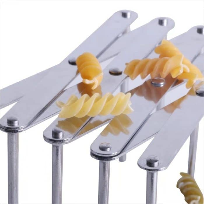 Ausziehbares Lagerregal für die Küche, faltbar, multifunktionales Dampfregal, Edelstahl-Küchenutensilienregal – Bild 3