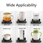 Intelligenter 55-Grad-Untersetzer mit konstanter Temperatur, Winter-Desktop-Isolierung und warmer Heizung, USB-Untersetzer, Wave Display – Bild 8