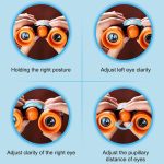 HD-Kinder-Außenteleskop mit hoher Vergrößerung, OC8x21 Yellow, OC8x21 Green, OC8x21 Orange, OC8x21 Blue, OC8x21 Pink – Bild 8