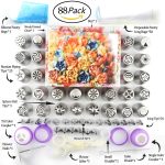 88 in 1 Dekorieren Mund Set Kuchen Backen Schmuck Set – Bild 2