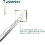 Zahnmedizinische Werkzeuge aus Edelstahl, Zahnpflege, Zahnstein-Werkzeug, Zahnarzt-Werkzeug-Set, 3 in 1 Silver Box, 5 in 1 Silver Box, 6 in 1 Silver Box, 6 in 1 Pink Box, 6 in 1 Black Box, 5 in 1 Steel Side Leather Case – Bild 4