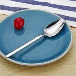 2 Stück dicke Edelstahl-Western-Speiselöffel, Kaffeelöffel, S, L – Bild 3