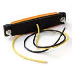 4 PCS 12 V 6 SMD Auto Auto Bus Lkw Waggons Externe Seite Marker Lichter LED Anhänger Anzeige Licht Hinten seite Lampe – Bild 3