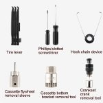 BIKEHAND Fahrrad-Werkzeugkasten-Set Renovierung Fahrzeug-Werkzeugsatz Zubehör für Reitausrüstung – Bild 6