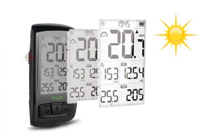 GIYO M4 Fahrradcomputer Bluetooth Wireless Rennrad Tachometer Kilometerzähler – Bild 11