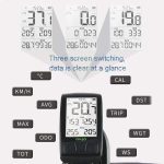 GIYO M4 Fahrradcomputer Bluetooth Wireless Rennrad Tachometer Kilometerzähler – Bild 4