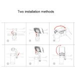 GIYO M4 Fahrradcomputer Bluetooth Wireless Rennrad Tachometer Kilometerzähler – Bild 8