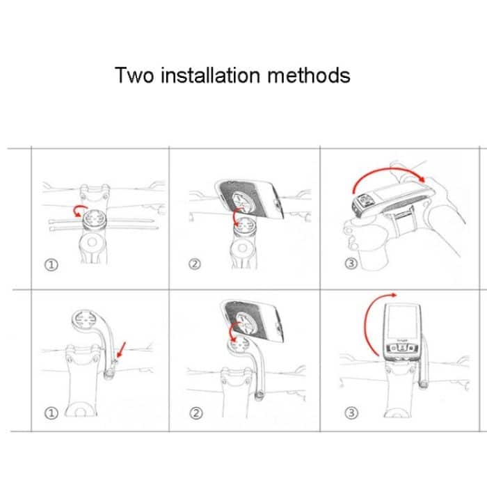 GIYO M4 Fahrradcomputer Bluetooth Wireless Rennrad Tachometer Kilometerzähler – Bild 8