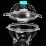 12 Stück Whiskey-Eiskugelform aus Silikon, PP, runde Eiswürfelform, zufällige Farblieferung, Detachable Cover, Non-separable Cover – Bild 7