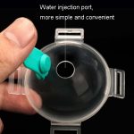 12 Stück Whiskey-Eiskugelform aus Silikon, PP, runde Eiswürfelform, zufällige Farblieferung, Detachable Cover, Non-separable Cover – Bild 2