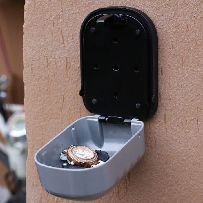 KS020 Passwortsperre Schlüsselkasten Wandmontierter Baustellendekorationsschlüssel Passwortsperre – Bild 2