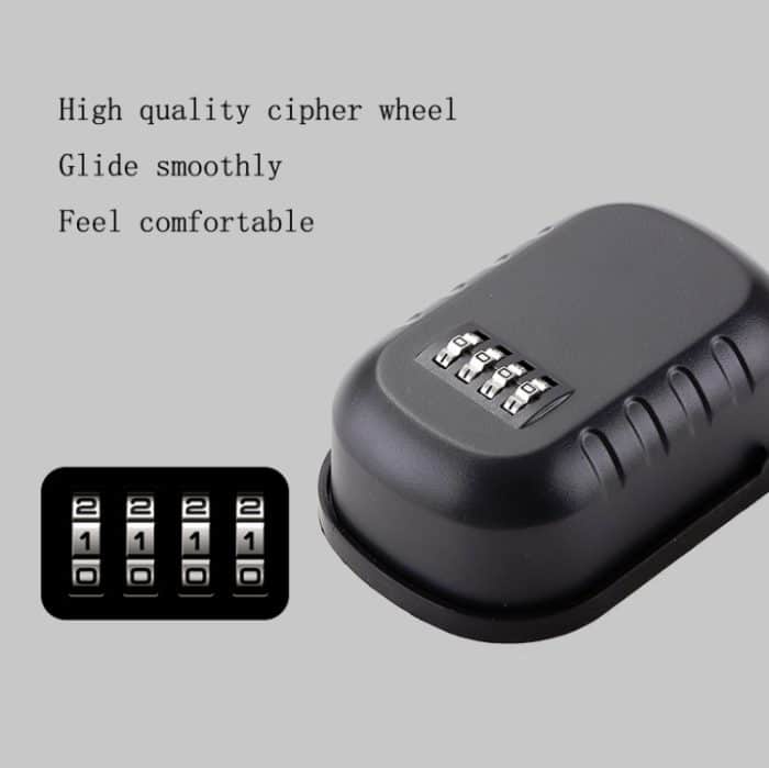 KS020 Passwortsperre Schlüsselkasten Wandmontierter Baustellendekorationsschlüssel Passwortsperre – Bild 5