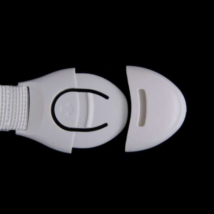 10 PCS Schranktürschloss Kids Drawer Locker Security Unsichtbare Schlösser für die Aufbewahrung zu Hause Kindersicherung Baby Safety Cabinet Lock – Bild 5