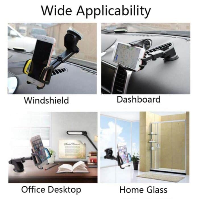 3 Sets Autotelefonhalter, Auto-Luftauslass, Handyhalter, Saugnapf, Navigationsinstrumententafel, Allgemein, 2 in 1, 3 in 1 – Bild 9