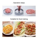 Burger Meat Press Meat Pastetchen Mold Meat Press Burger Maker – Bild 7