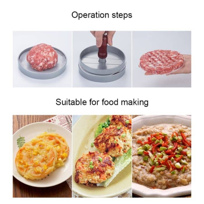 Burger Meat Press Meat Pastetchen Mold Meat Press Burger Maker – Bild 7