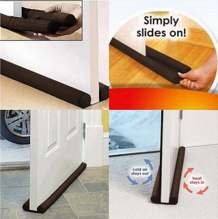Guard Stopper Twin Door Decor Protector Türstopper und Clearing Strip – Bild 2