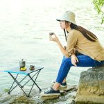 Outdoor-Klapptisch aus Aluminiumlegierung, Camping, Picknick, tragbarer Klapptisch, Grilltisch, Stall, kleiner Esstisch, Small, Medium, Large – Bild 2