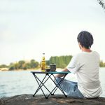 Outdoor-Klapptisch aus Aluminiumlegierung, Camping, Picknick, tragbarer Klapptisch, Grilltisch, Stall, kleiner Esstisch, Small, Medium, Large – Bild 4