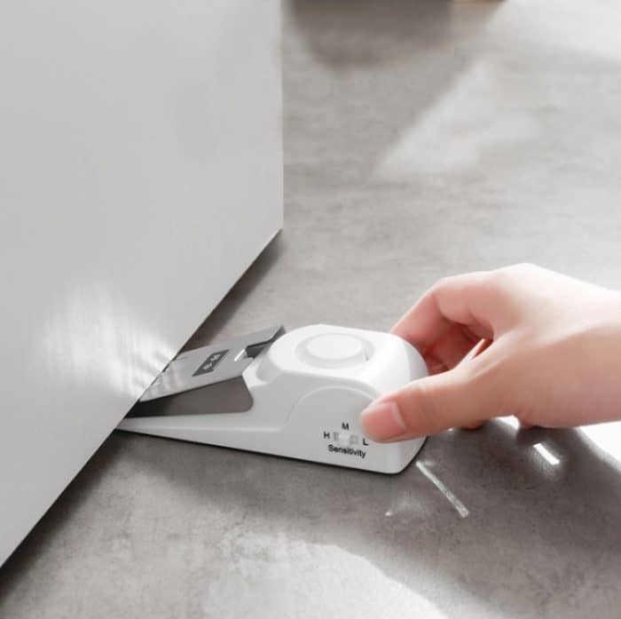 Smart Door Block Diebstahlschutz-Alarmgerät Reise- und Geschäftsunterkunftssicherheit Anti-Diebstahl-Gerät – Bild 1